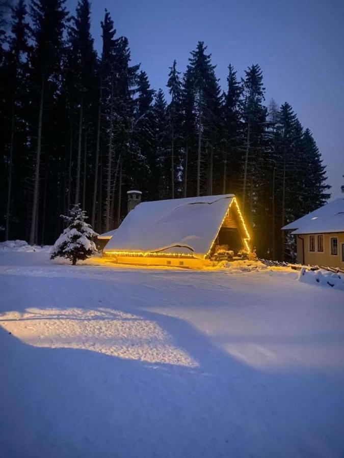 Villa Berghütte Waldheimat Ratten Exterior foto