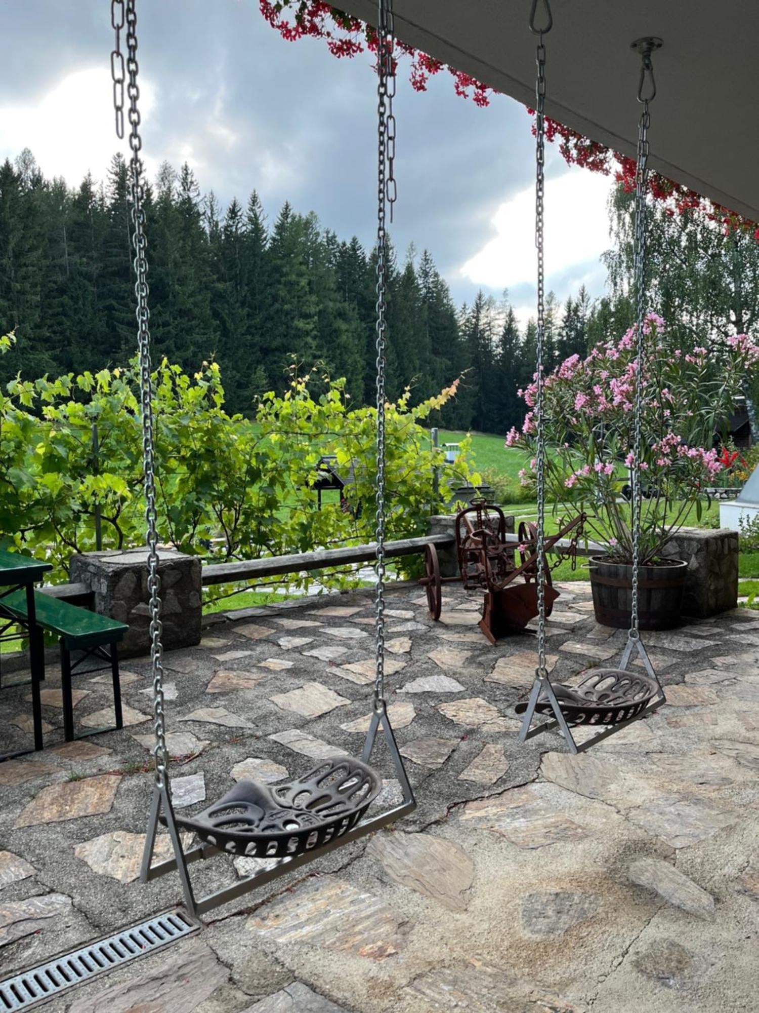 Villa Berghütte Waldheimat Ratten Exterior foto