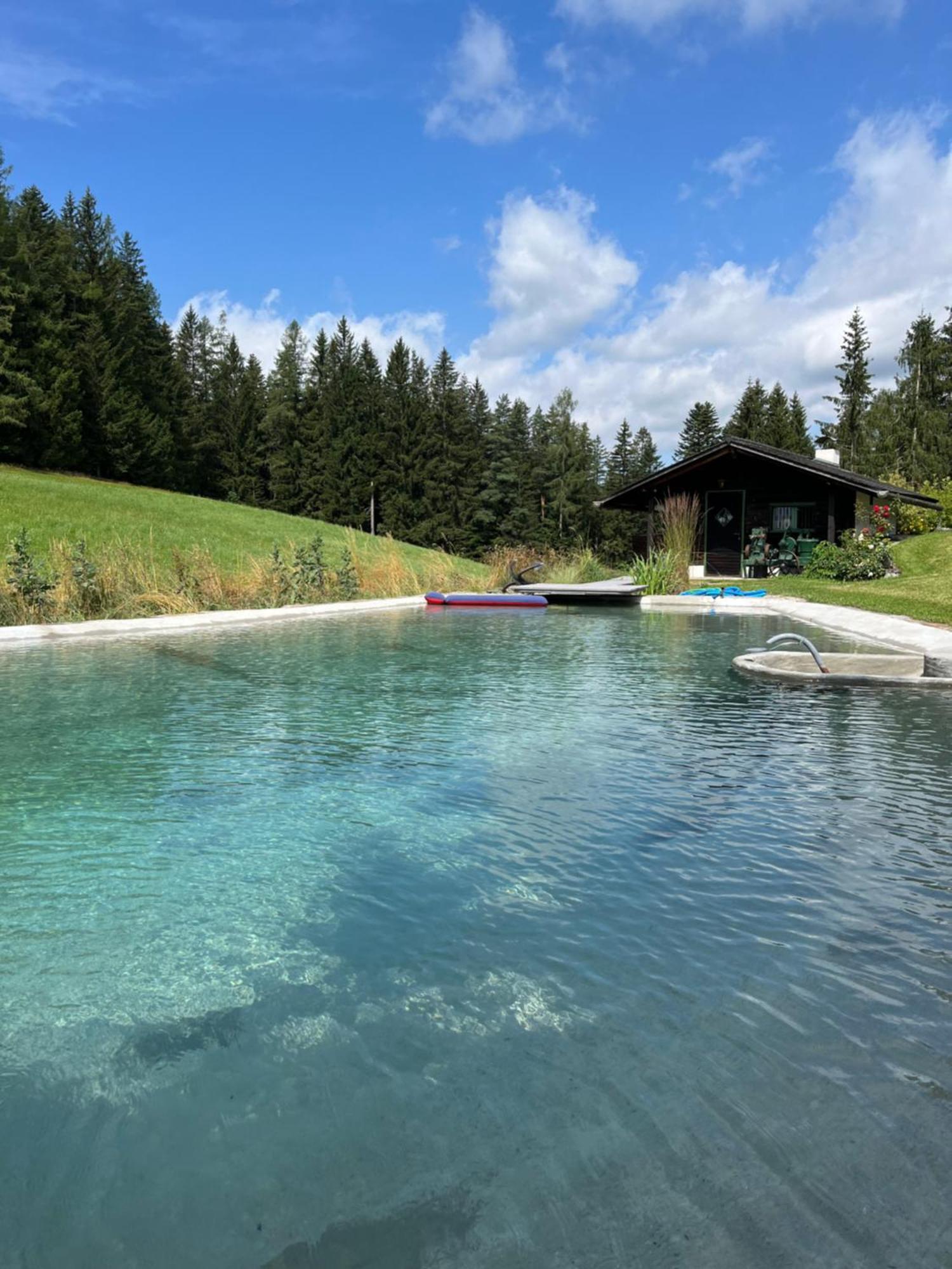 Villa Berghütte Waldheimat Ratten Exterior foto